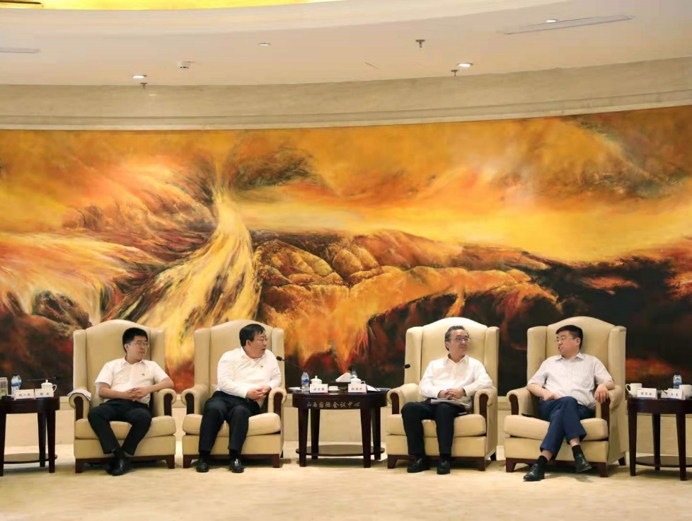 金亞潤環(huán)保科技董事長常文光一行赴太原參加“工業(yè)固廢綜合利用”項目政企銀洽談會